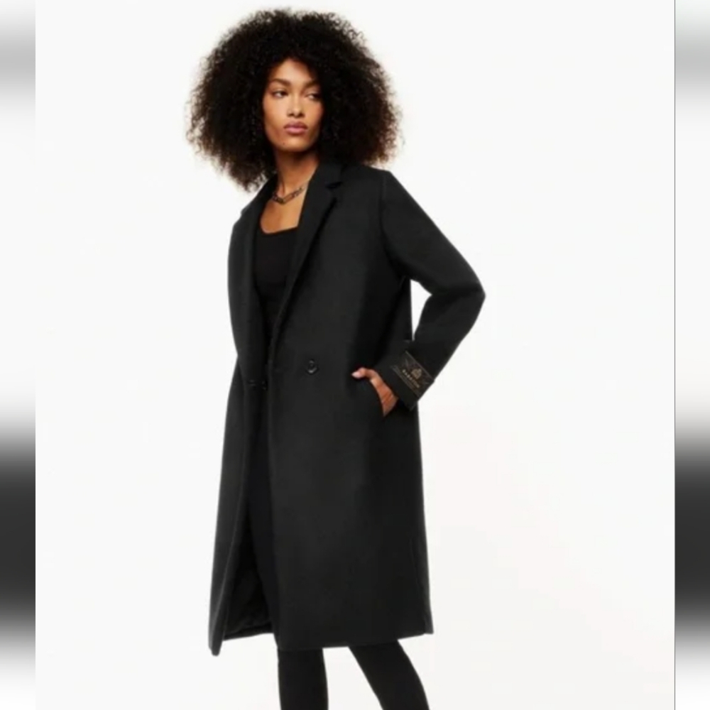 Babaton Stedman Coat in Classic Black